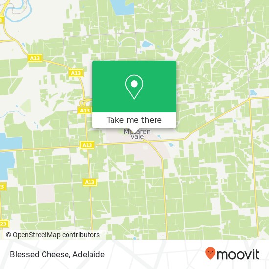 Blessed Cheese map