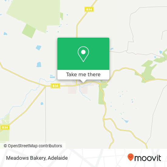 Mapa Meadows Bakery