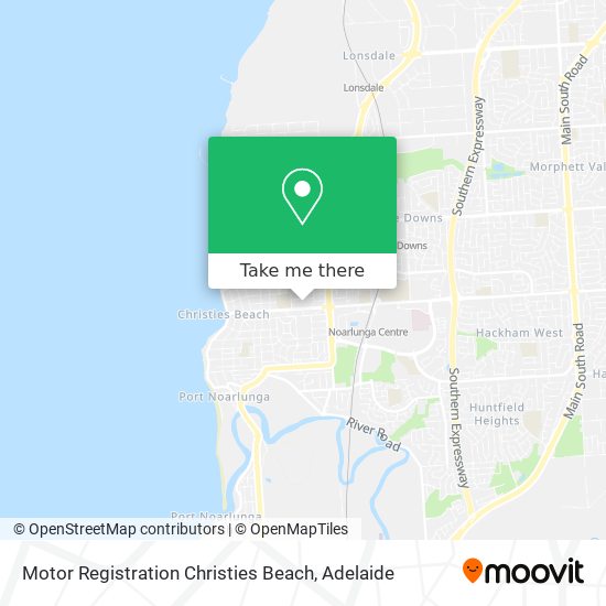 Mapa Motor Registration Christies Beach