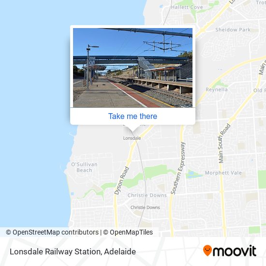 Lonsdale Railway Station map