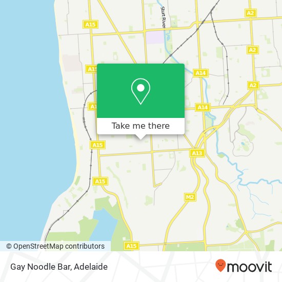 Gay Noodle Bar map