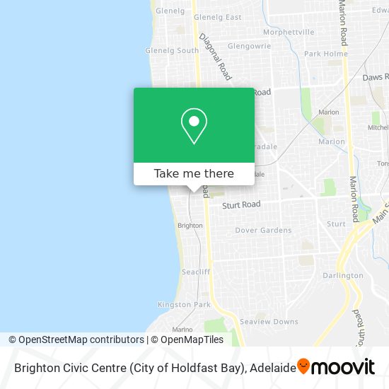 Brighton Civic Centre (City of Holdfast Bay) map