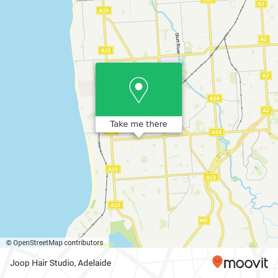 Joop Hair Studio map