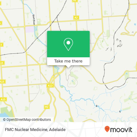 FMC Nuclear Medicine map