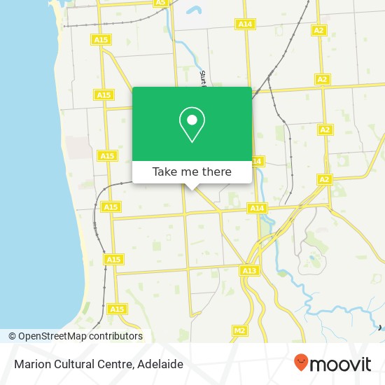 Mapa Marion Cultural Centre