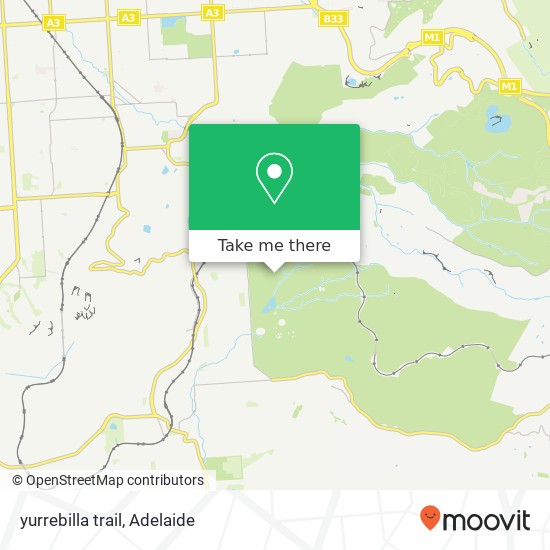 yurrebilla trail map