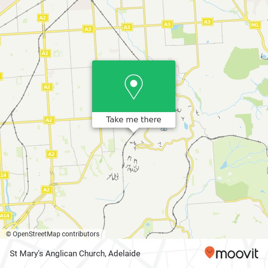 St Mary's Anglican Church map