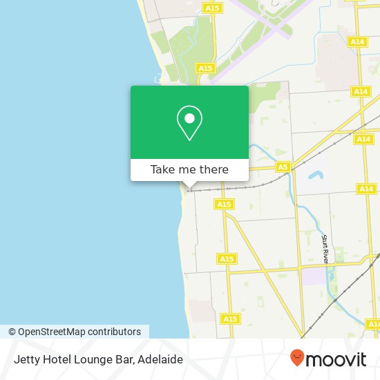 Jetty Hotel Lounge Bar map