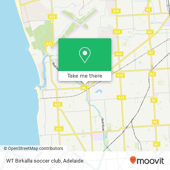 Mapa WT Birkalla soccer club