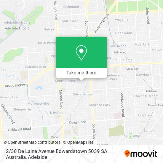2 / 38 De Laine Avenue Edwardstown 5039 SA Australia map