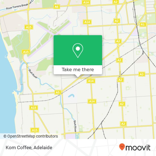 Kom Coffee map