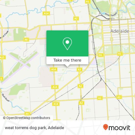 weat torrens dog park map
