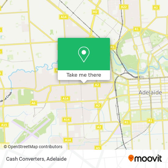 Cash Converters map