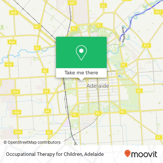 Occupational Therapy for Children map