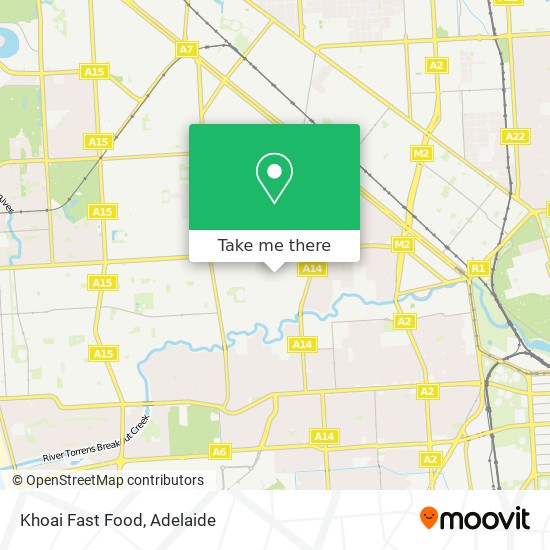 Mapa Khoai Fast Food