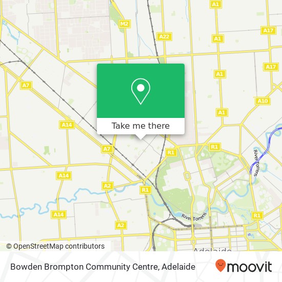 Bowden Brompton Community Centre map