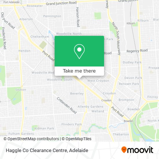 Mapa Haggle Co Clearance Centre
