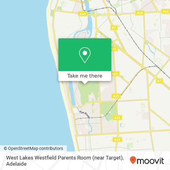 West Lakes Westfield Parents Room (near Target) map