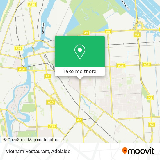 Vietnam Restaurant map