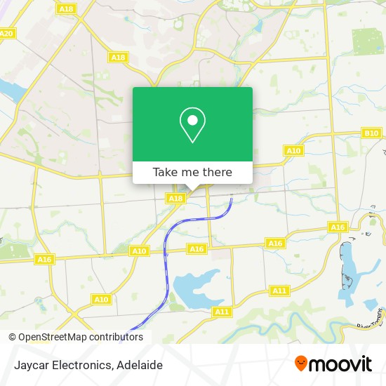 Jaycar Electronics map