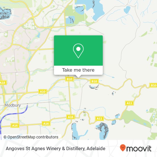 Angoves St Agnes Winery & Distillery map