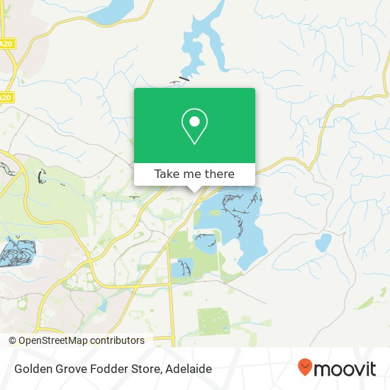 Golden Grove Fodder Store map