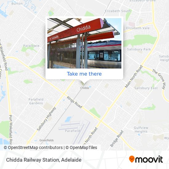 Chidda Railway Station map