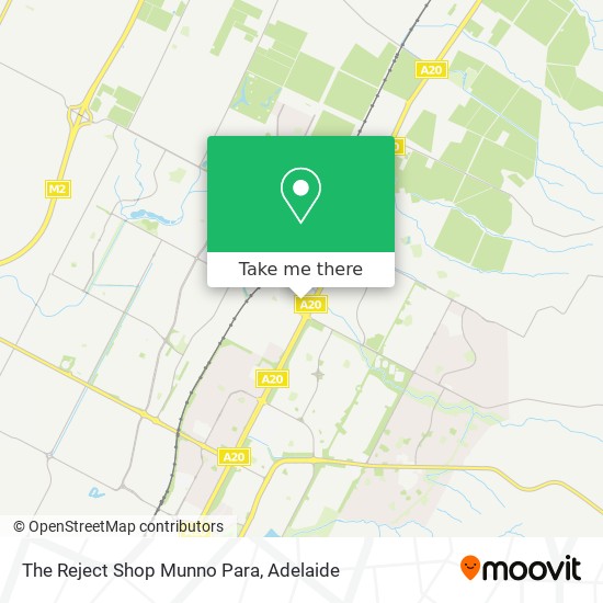 The Reject Shop Munno Para map