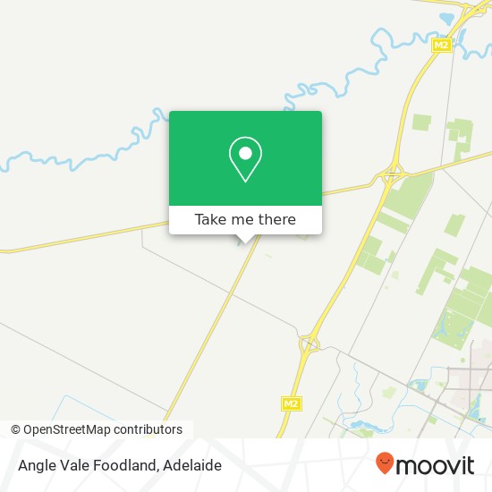 Mapa Angle Vale Foodland