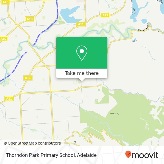 Thorndon Park Primary School map