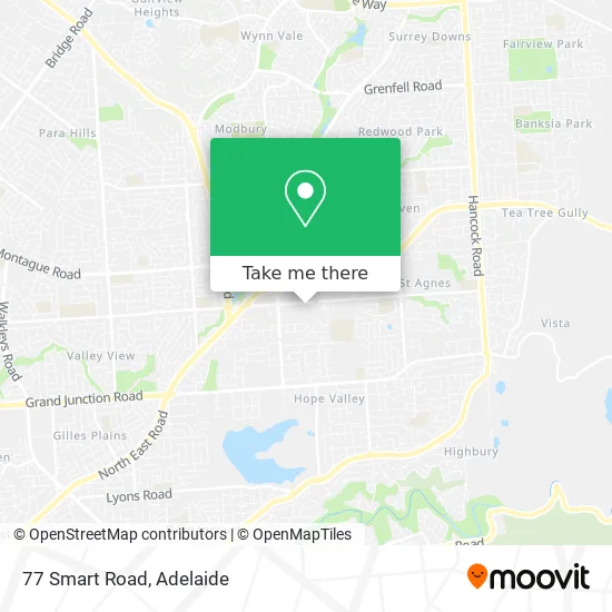 Directions To 77 South How To Get To 77 Smart Road In Modbury By Bus?