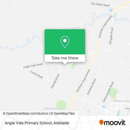 Mapa Angle Vale Primary School