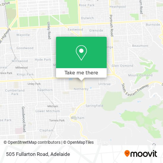 505 Fullarton Road map