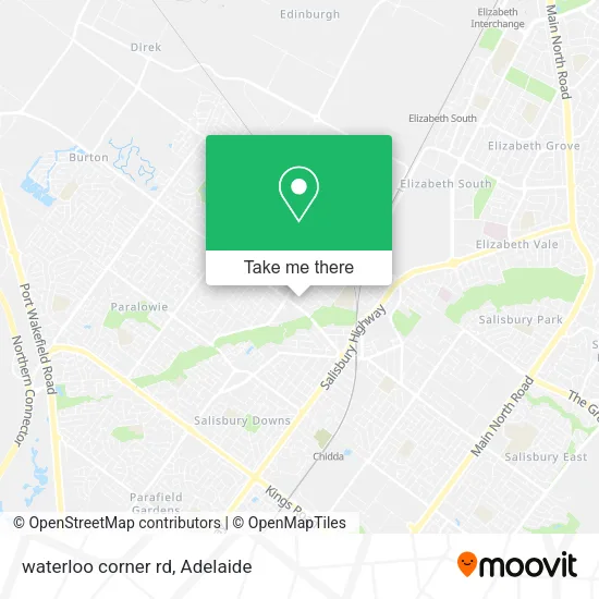 waterloo corner rd map
