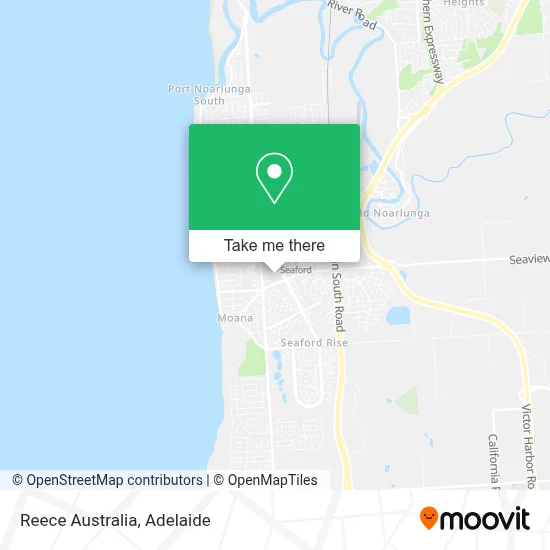 Mapa Reece Australia