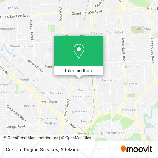 Mapa Custom Engine Services