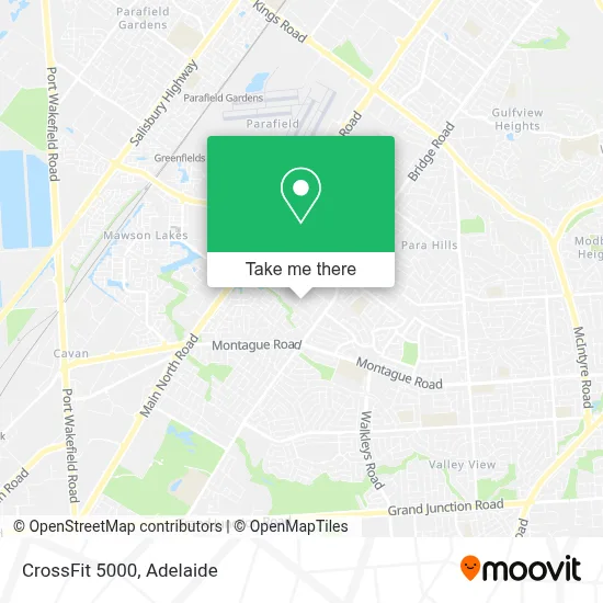 Mapa CrossFit 5000