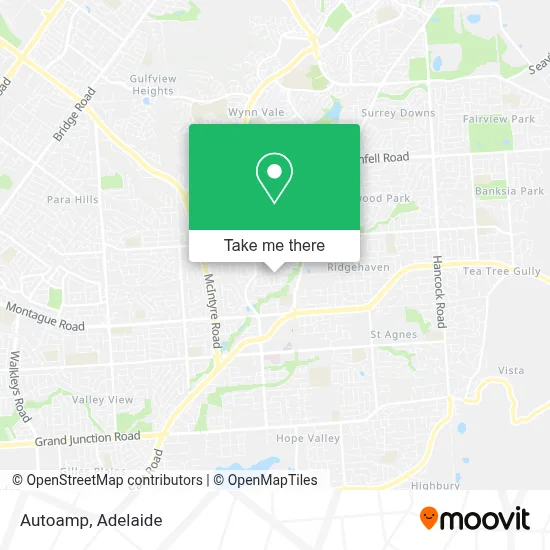 Mapa Autoamp