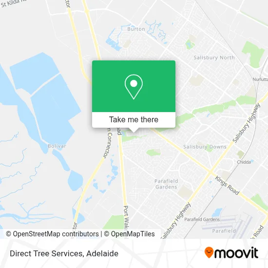 Direct Tree Services map