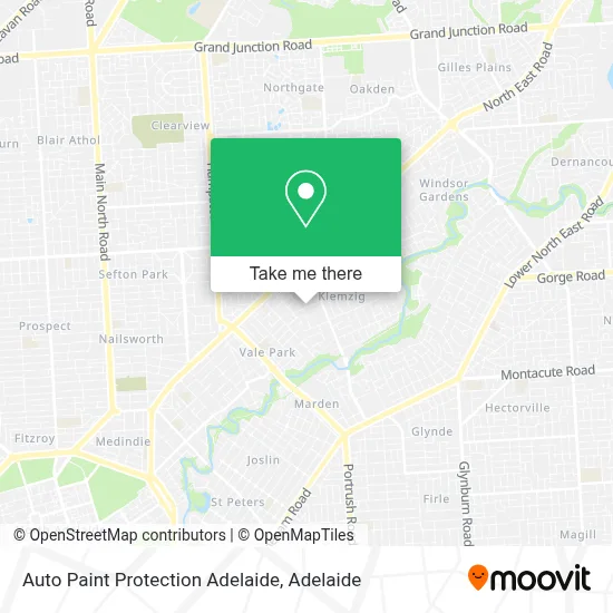 Mapa Auto Paint Protection Adelaide
