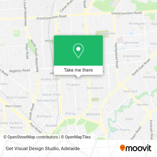Mapa Get Visual Design Studio