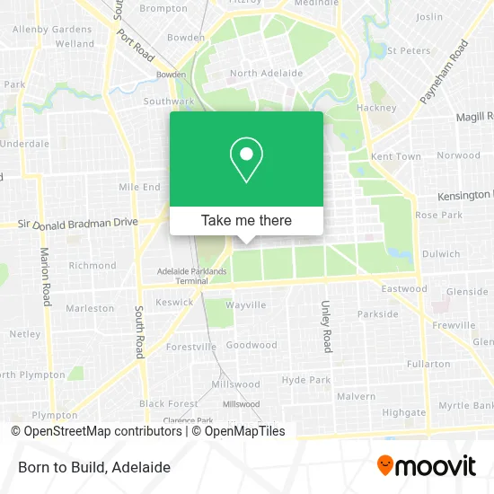 Mapa Born to Build