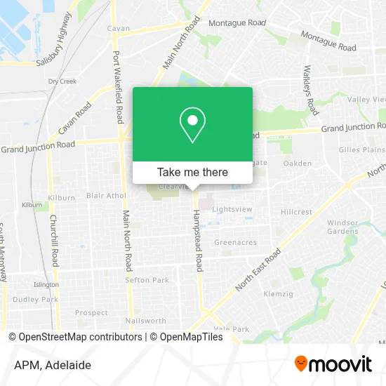 Mapa APM