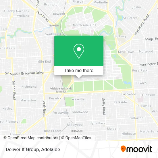Mapa Deliver It Group
