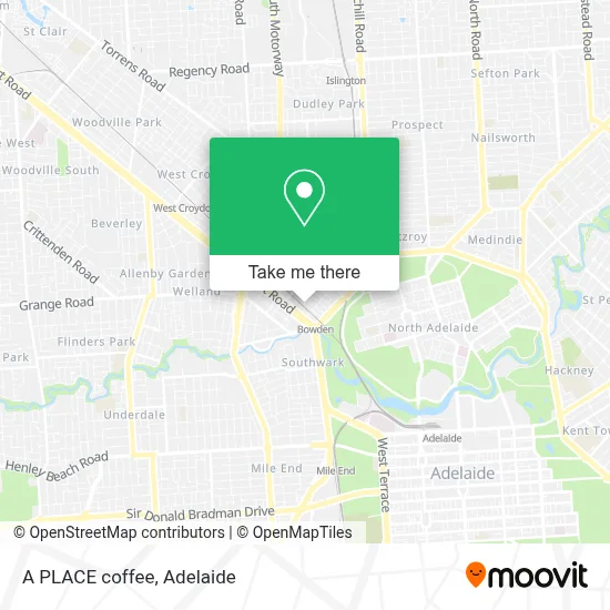 Mapa A PLACE coffee