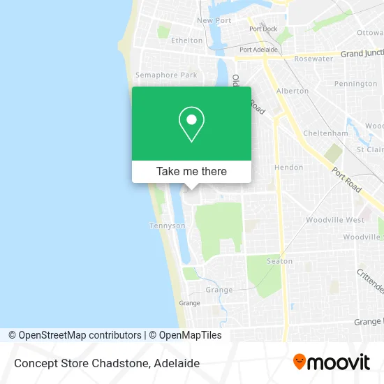 Mapa Concept Store Chadstone