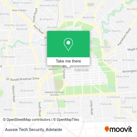 Mapa Aussie Tech Security