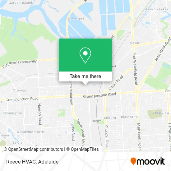 Mapa Reece HVAC