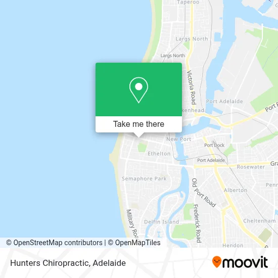 Mapa Hunters Chiropractic