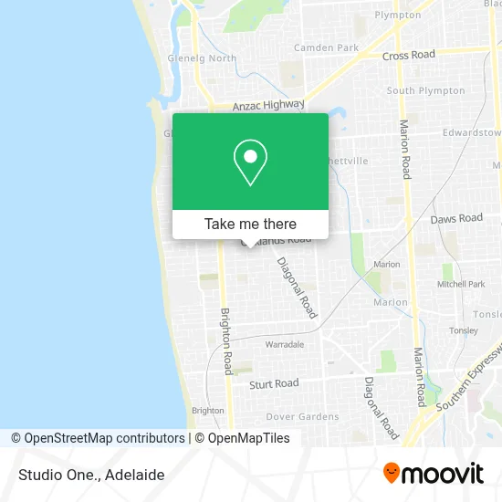 Mapa Studio One.